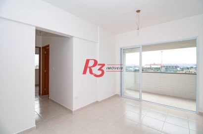 Apartamento com 2 dormitórios à venda, 61 m² por R$ 550.000,00 - Macuco - Santos/SP