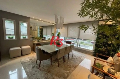 Casa com 3 dormitórios à venda, 157 m² por R$ 1.600.000,00 - Ponta da Praia - Santos/SP