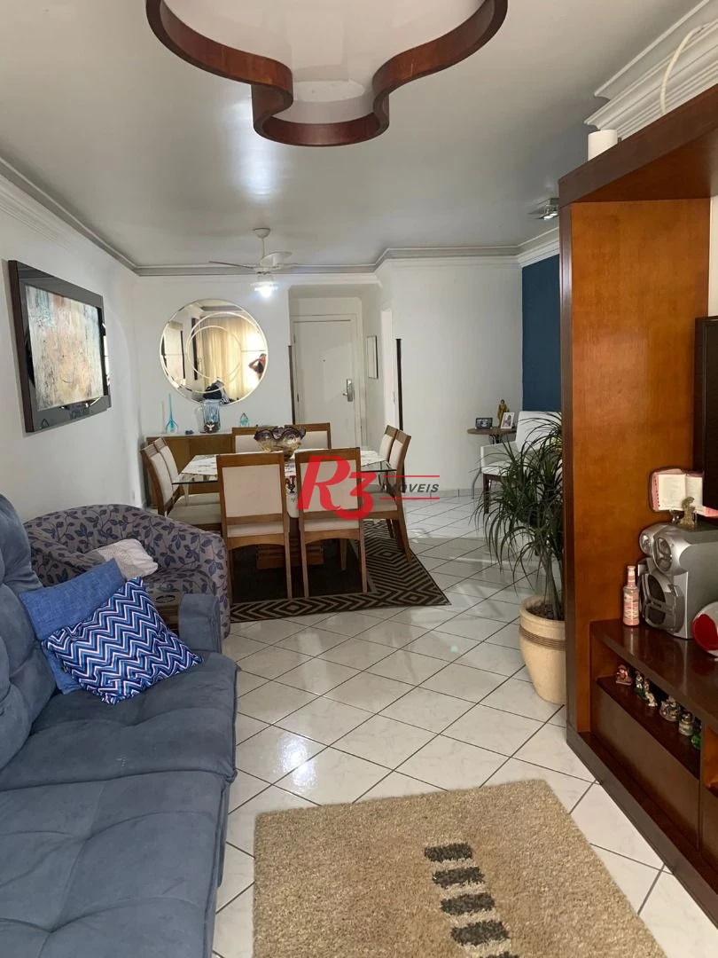 Apartamento à venda, 136 m² por R$ 750.000,00 - Campo Grande - Santos/SP