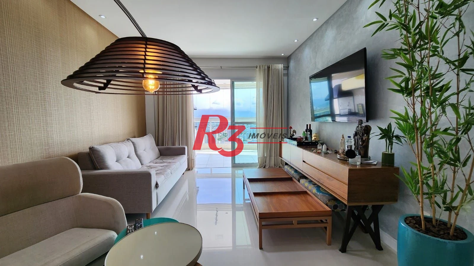 Apartamento com 3 dormitórios à venda, 124 m² por R$ 1.950.000,00 - Boqueirão - Santos/SP