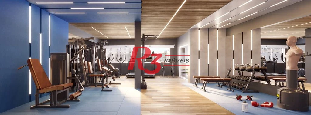 Apartamento à venda, 108 m² por R$ 1.540.000,00 - José Menino - Santos/SP
