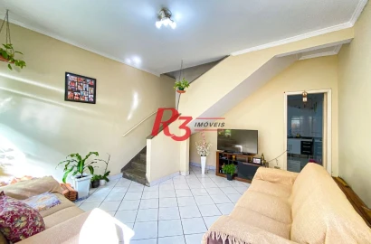 Sobrado com 2 dormitórios à venda, 80 m² por R$ 300.000,00 - Jardim Independência - São Vicente/SP