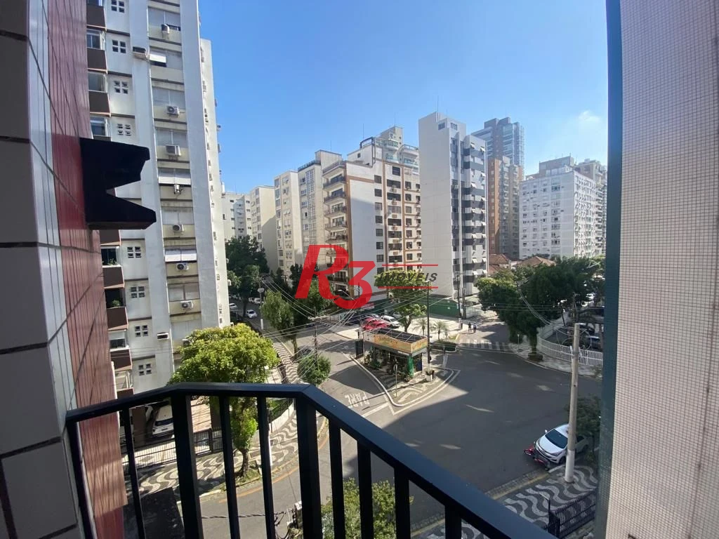 Flat com 1 dormitório à venda, 45 m² por R$ 320.000,00 - Gonzaga - Santos/SP