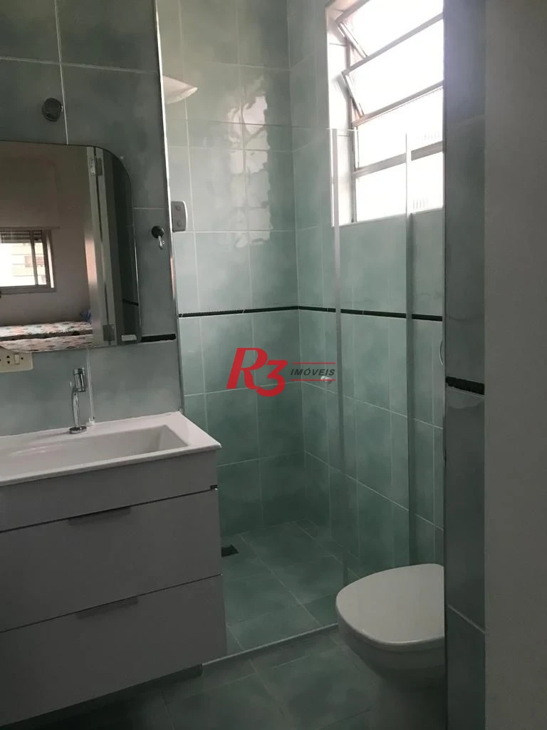 Apartamento à venda, 89 m² por R$ 690.000,00 - Embaré - Santos/SP