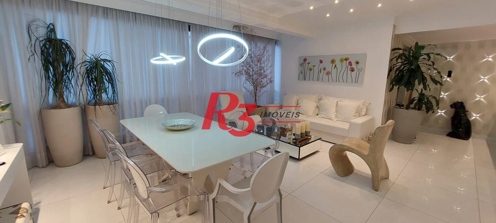 Apartamento Garden com 3 dormitórios à venda, 203 m² por R$ 3.180.000,00 - Gonzaga - Santos/SP