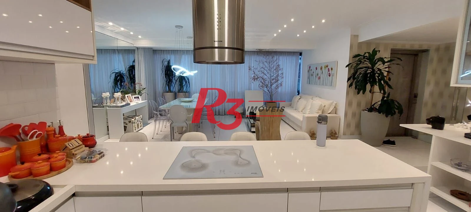 Apartamento Garden com 3 dormitórios à venda, 203 m² por R$ 3.180.000,00 - Gonzaga - Santos/SP