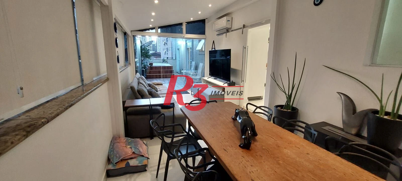 Apartamento Garden com 3 dormitórios à venda, 203 m² por R$ 3.180.000,00 - Gonzaga - Santos/SP