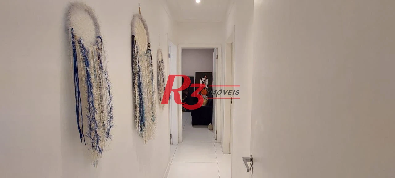 Apartamento Garden com 3 dormitórios à venda, 203 m² por R$ 3.180.000,00 - Gonzaga - Santos/SP