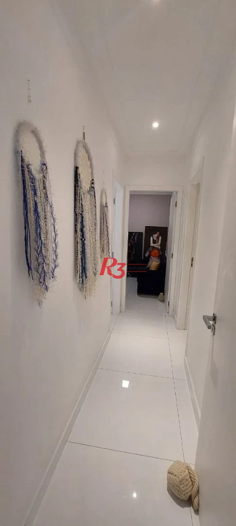 Apartamento Garden com 3 dormitórios à venda, 203 m² por R$ 3.180.000,00 - Gonzaga - Santos/SP