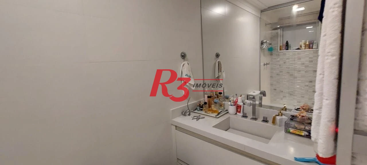 Apartamento Garden com 3 dormitórios à venda, 203 m² por R$ 3.180.000,00 - Gonzaga - Santos/SP