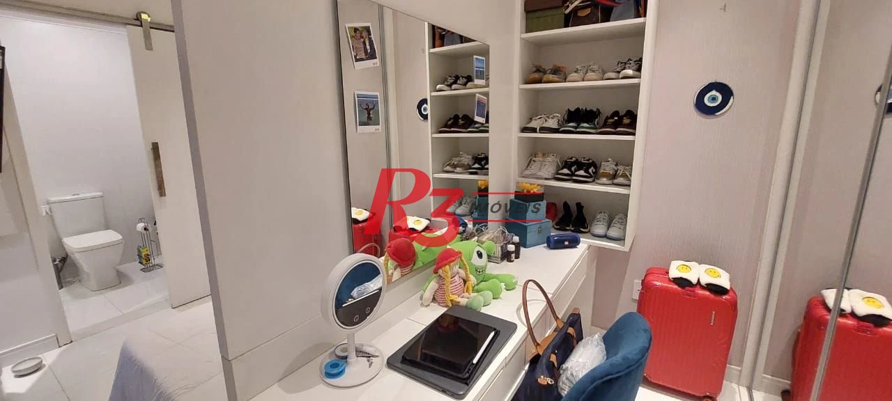 Apartamento Garden com 3 dormitórios à venda, 203 m² por R$ 3.180.000,00 - Gonzaga - Santos/SP