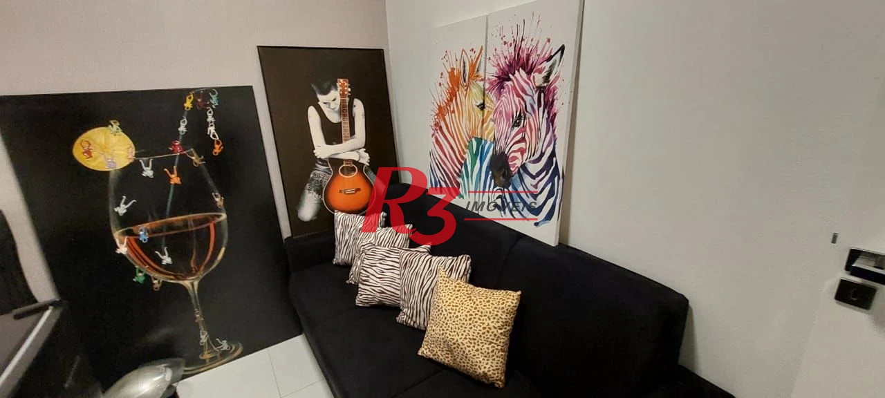 Apartamento Garden com 3 dormitórios à venda, 203 m² por R$ 3.180.000,00 - Gonzaga - Santos/SP