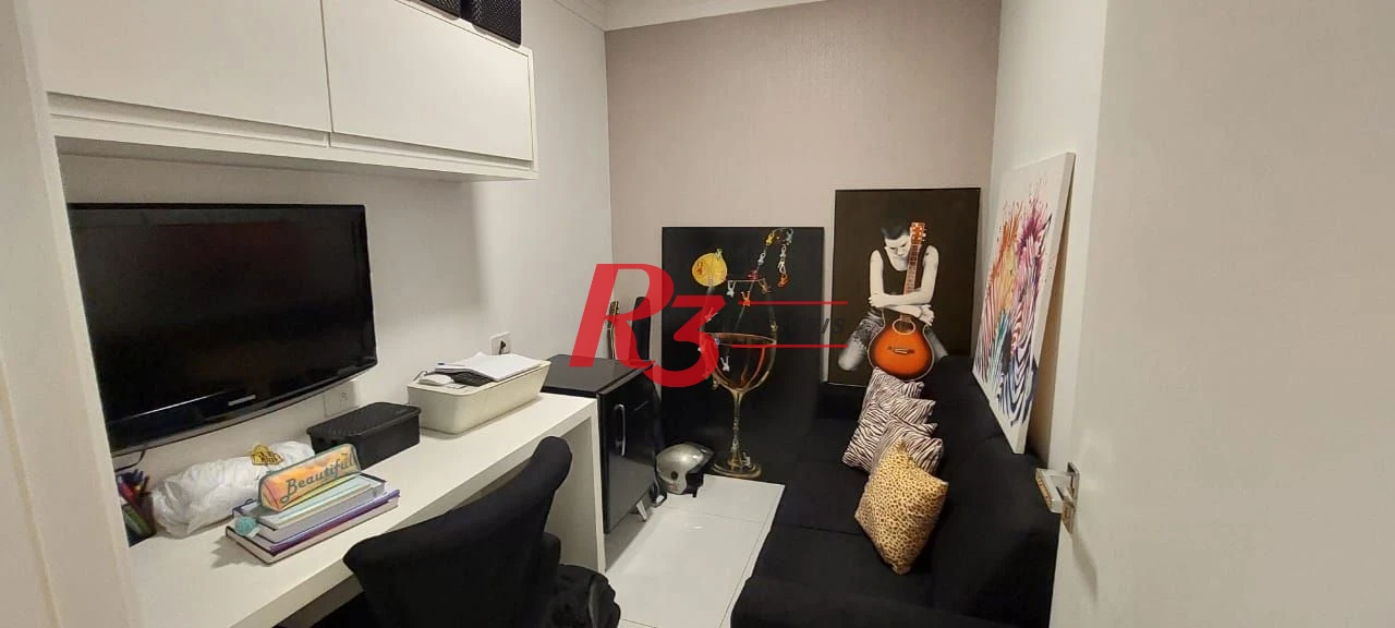 Apartamento Garden com 3 dormitórios à venda, 203 m² por R$ 3.180.000,00 - Gonzaga - Santos/SP