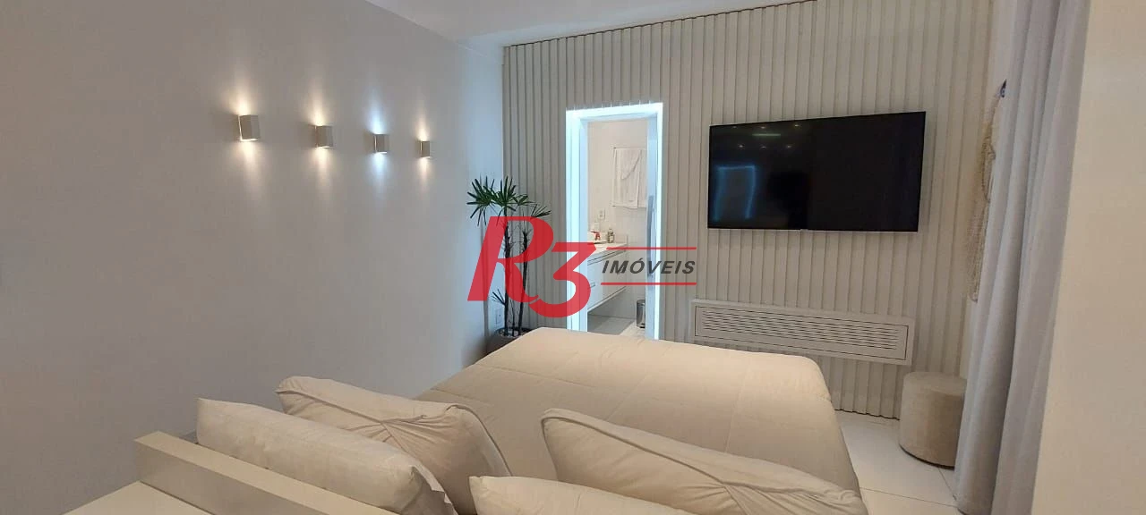 Apartamento Garden com 3 dormitórios à venda, 203 m² por R$ 3.180.000,00 - Gonzaga - Santos/SP