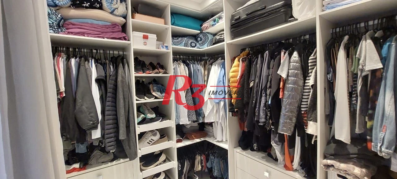 Apartamento Garden com 3 dormitórios à venda, 203 m² por R$ 3.180.000,00 - Gonzaga - Santos/SP
