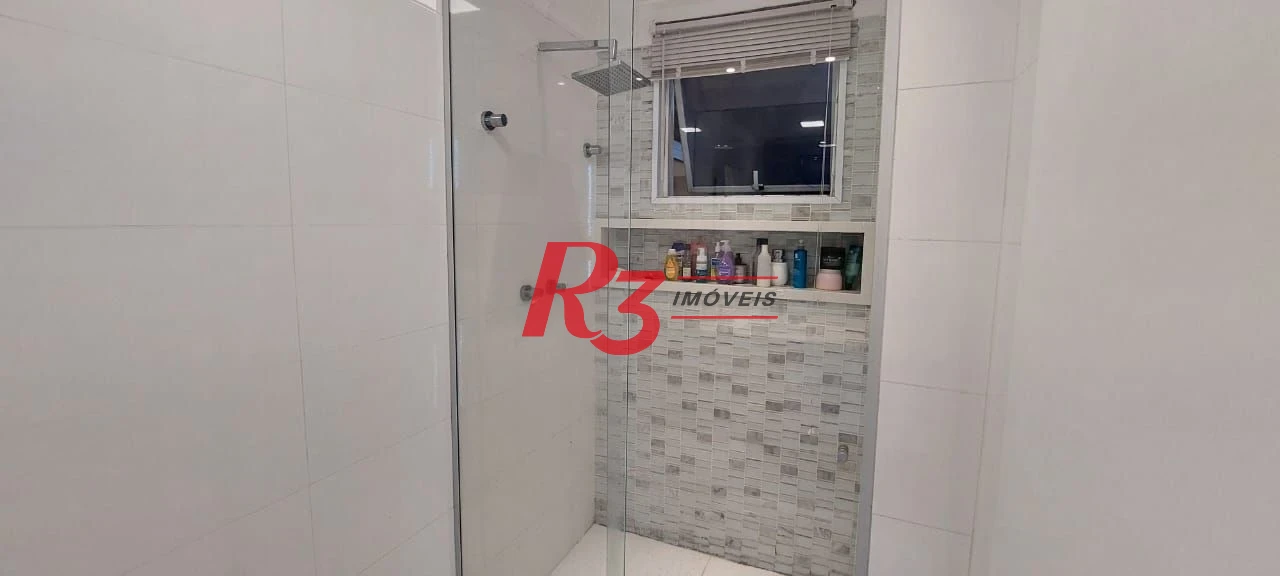 Apartamento Garden com 3 dormitórios à venda, 203 m² por R$ 3.180.000,00 - Gonzaga - Santos/SP
