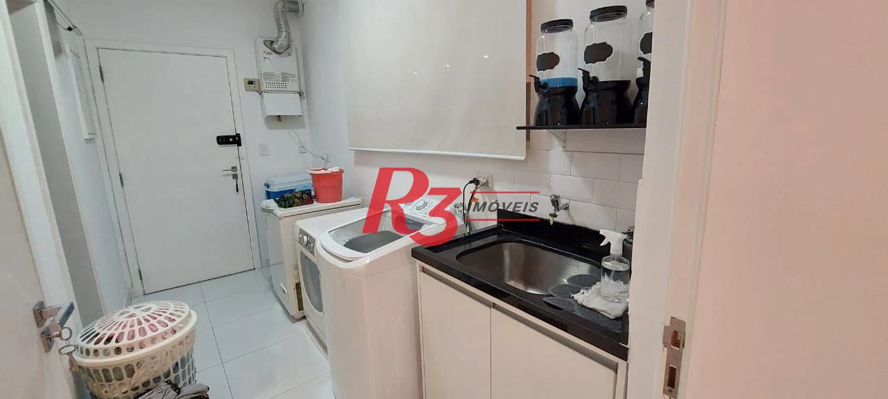 Apartamento Garden com 3 dormitórios à venda, 203 m² por R$ 3.180.000,00 - Gonzaga - Santos/SP