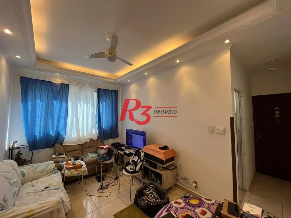Apartamento com 2 dormitórios à venda, 66 m² por R$ 360.000,00 - José Menino - Santos/SP