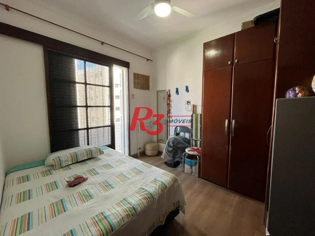 Apartamento com 2 dormitórios à venda, 66 m² por R$ 360.000,00 - José Menino - Santos/SP