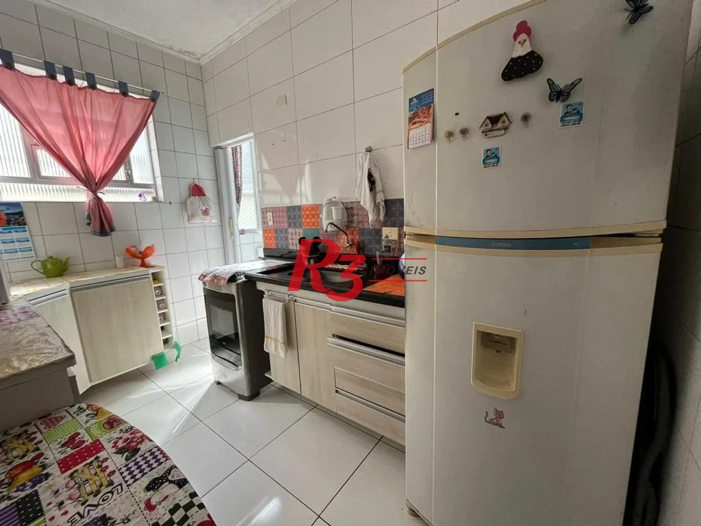 Apartamento com 2 dormitórios à venda, 66 m² por R$ 360.000,00 - José Menino - Santos/SP