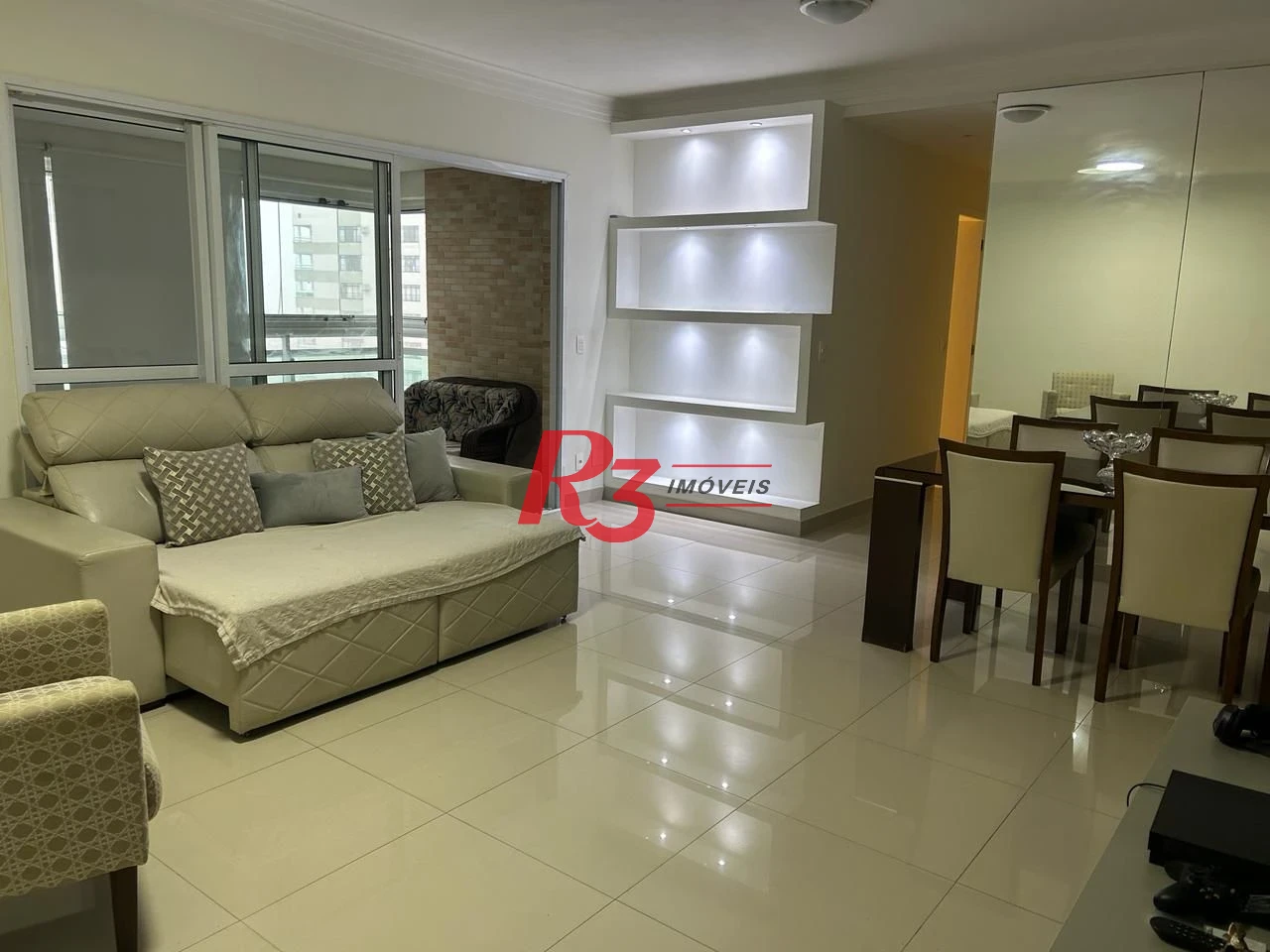 Apartamento com 3 dormitórios à venda, 103 m² por R$ 980.000,00 - Ponta da Praia - Santos/SP
