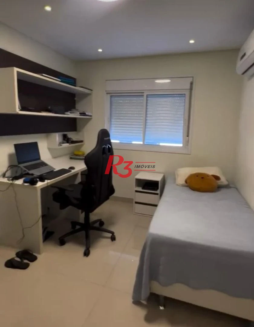 Apartamento com 3 dormitórios à venda, 103 m² por R$ 980.000,00 - Ponta da Praia - Santos/SP