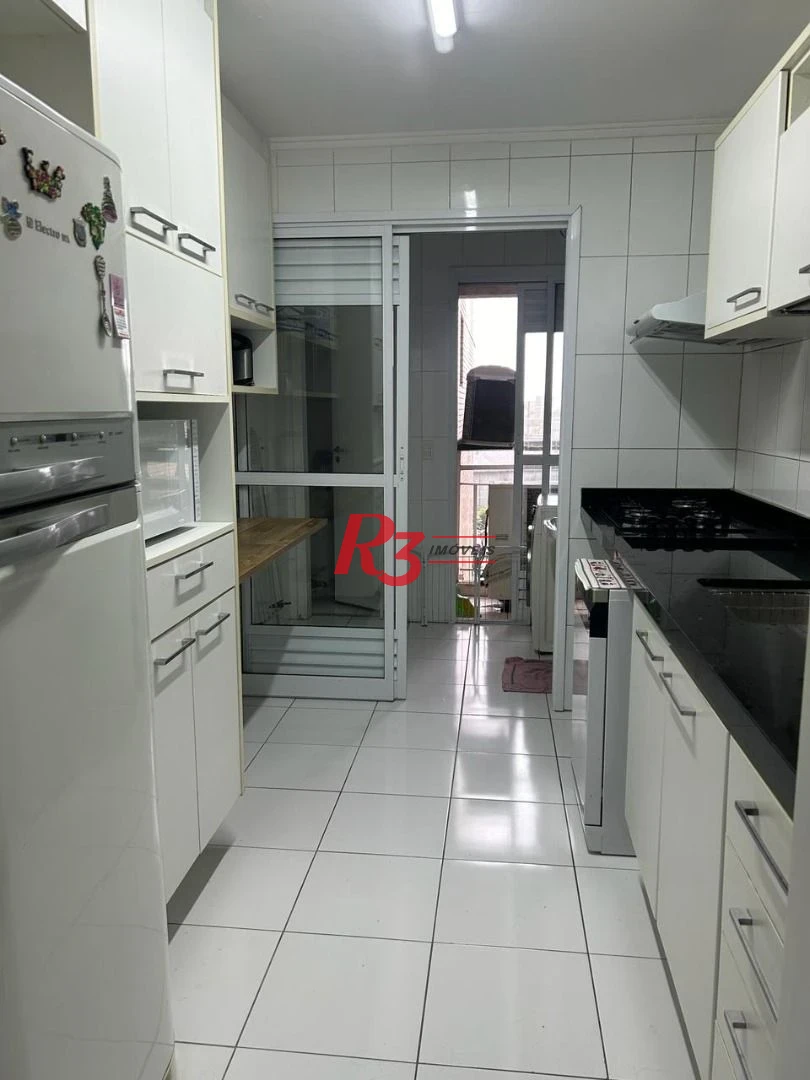 Apartamento com 3 dormitórios à venda, 103 m² por R$ 980.000,00 - Ponta da Praia - Santos/SP