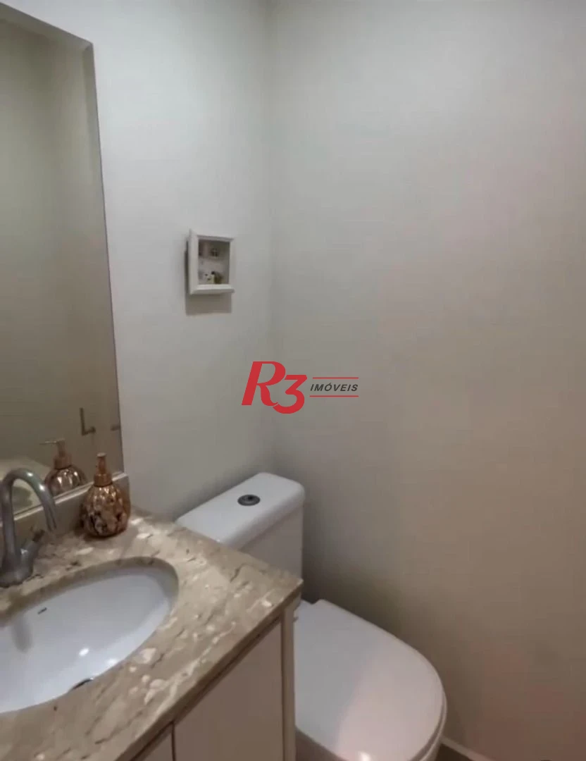 Apartamento com 3 dormitórios à venda, 103 m² por R$ 980.000,00 - Ponta da Praia - Santos/SP