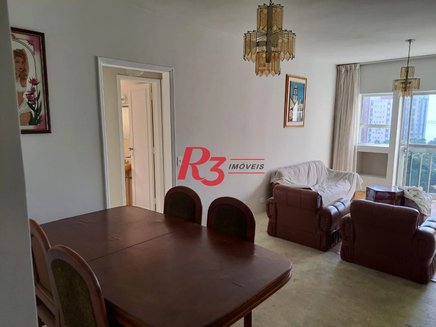 Apartamento com 2 dormitórios à venda, 85 m² por R$ 380.000,00 - Centro - São Vicente/SP