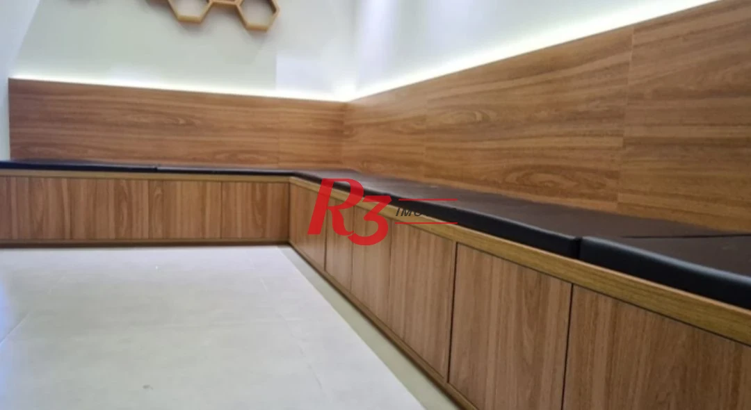 Sala, 52 m² - venda por R$ 480.000,00 ou aluguel por R$ 6.420,00/mês - Marapé - Santos/SP