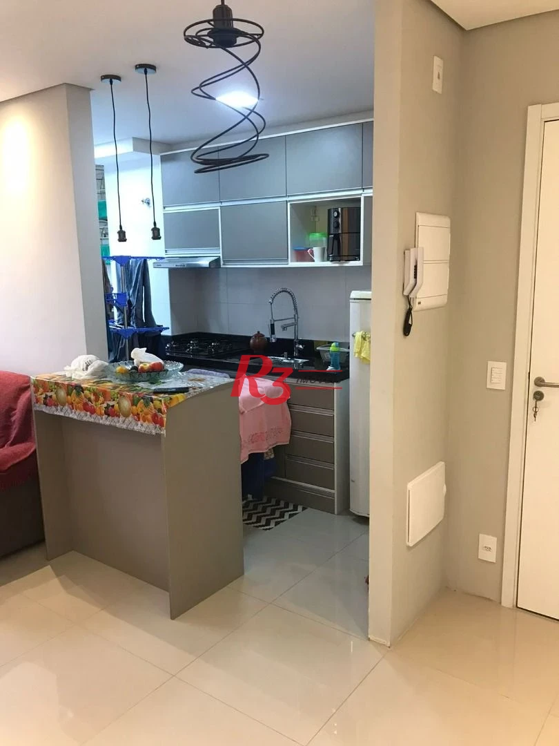 Apartamento à venda, 45 m² por R$ 304.000,00 - Castelo - Santos/SP