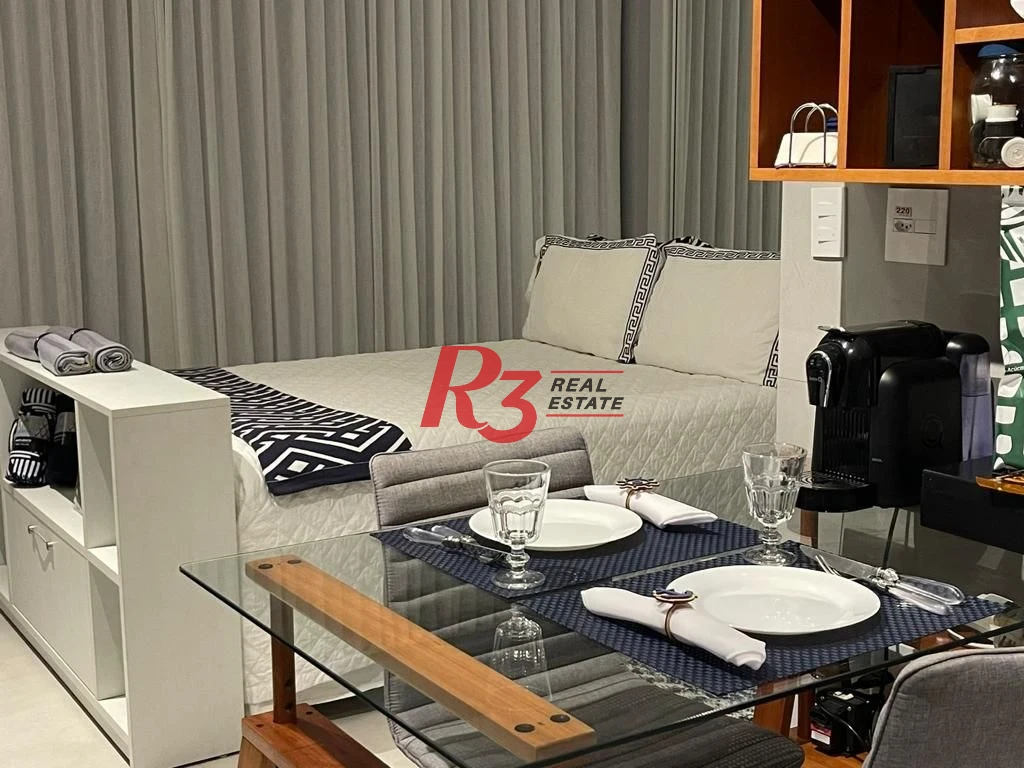 Apartamento à venda, 44 m² por R$ 1.050.000,00 - Pompéia - Santos/SP
