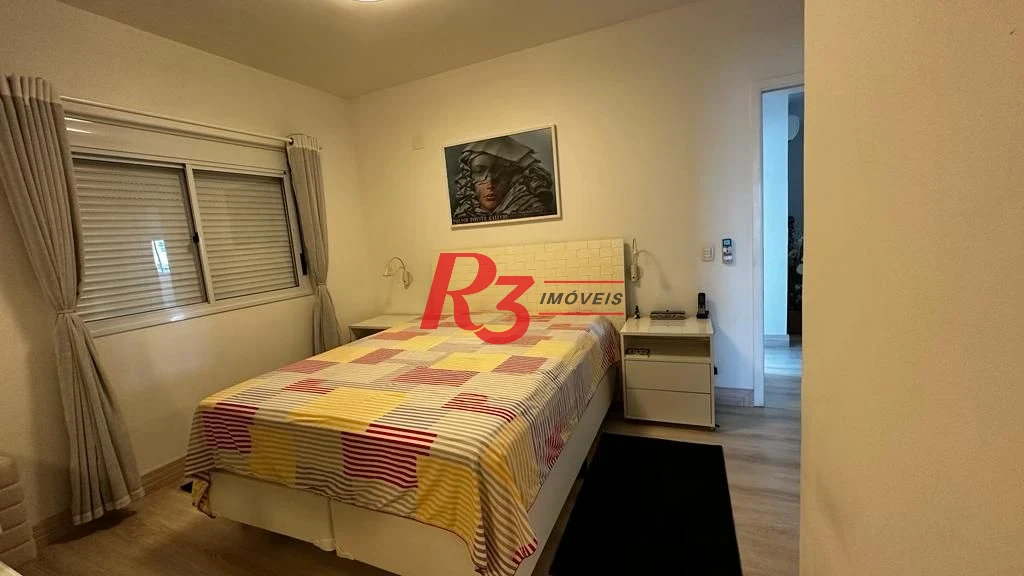 Apartamento para alugar, 181 m² por R$ 16.000,02/mês - Gonzaga - Santos/SP