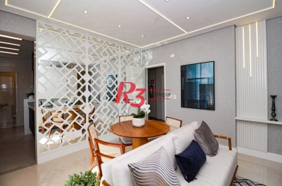 Apartamento à venda, 79 m² por R$ 1.078.000,00 - José Menino - Santos/SP