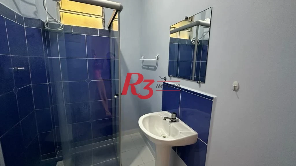 Apartamento com 1 dormitório à venda, 63 m² por R$ 340.000,00 - Boqueirão - Santos/SP