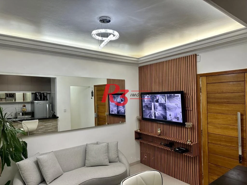Apartamento com 1 dormitório à venda, 50 m² por R$ 266.000,00 - Centro - São Vicente/SP