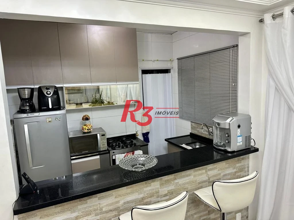 Apartamento com 1 dormitório à venda, 50 m² por R$ 266.000,00 - Centro - São Vicente/SP