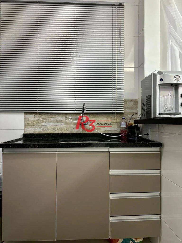 Apartamento com 1 dormitório à venda, 50 m² por R$ 266.000,00 - Centro - São Vicente/SP