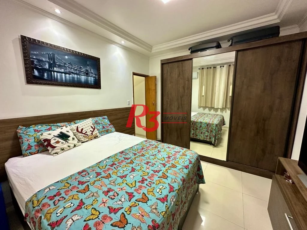 Apartamento com 1 dormitório à venda, 50 m² por R$ 266.000,00 - Centro - São Vicente/SP