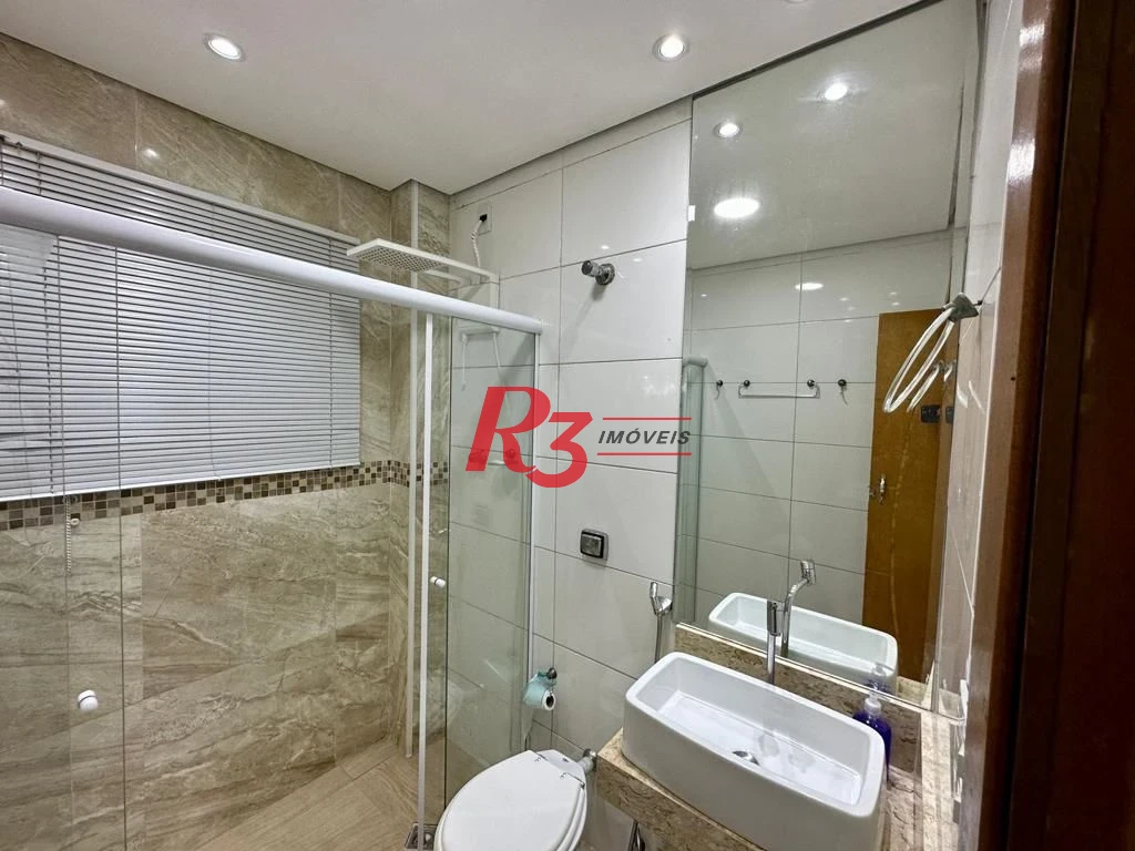 Apartamento com 1 dormitório à venda, 50 m² por R$ 266.000,00 - Centro - São Vicente/SP