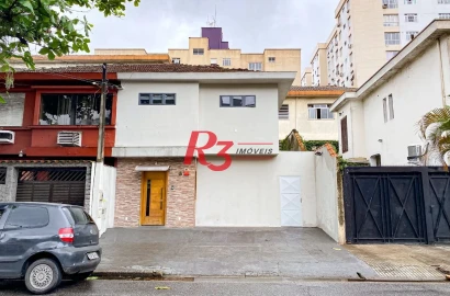 Sobrado à venda, 180 m² por R$ 990.000,00 - Embaré - Santos/SP