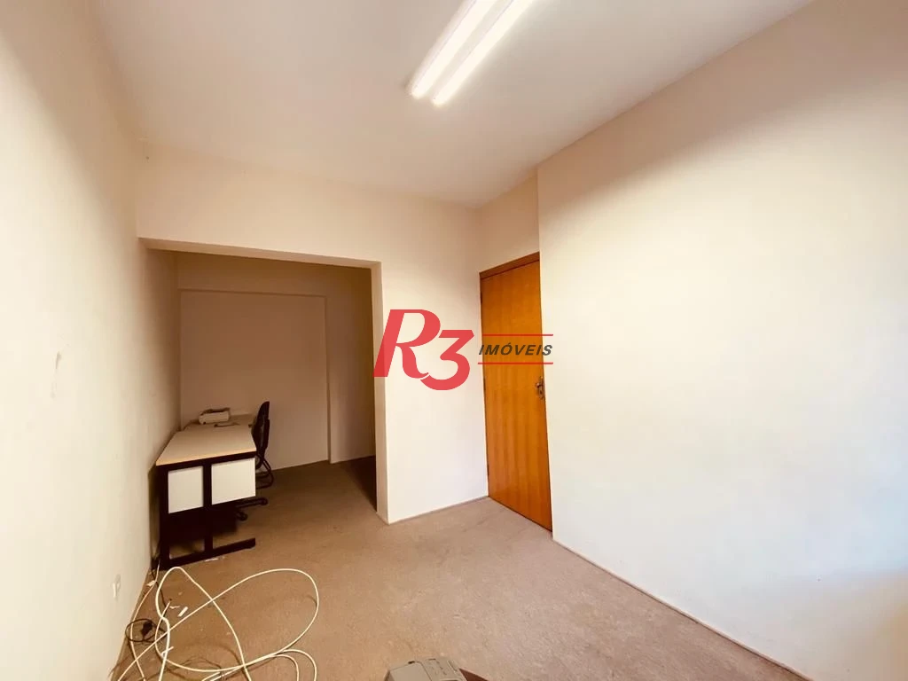 Sala, 62 m² - venda por R$ 320.000,00 ou aluguel por R$ 2.600,00/mês - Vila Belmiro - Santos/SP