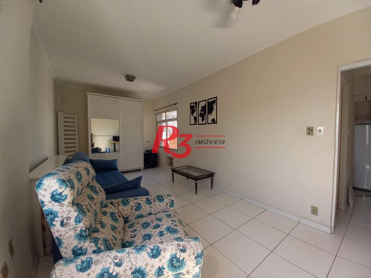 Apartamento com 1 dormitório à venda, 44 m² por R$ 265.000,00 - José Menino - Santos/SP