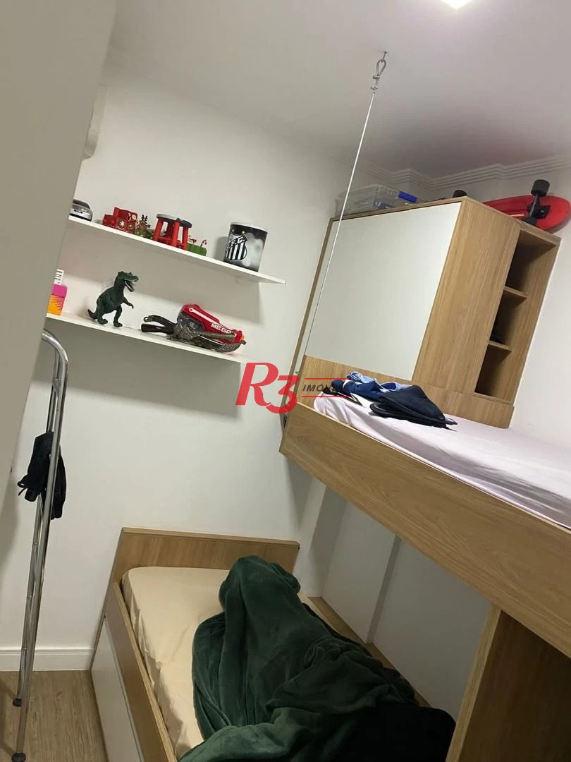 Você está procurando um apartamento na Doutor Epitácio Pessoa, em Santos? Então não perca esta oportunidade! Este imóvel tem um dormitório que foi div