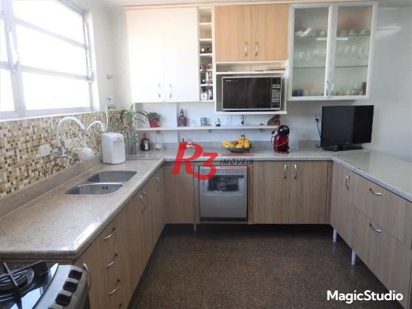 Cobertura com 3 dormitórios à venda, 258 m² por R$ 1.700.000,00 - Gonzaga - Santos/SP