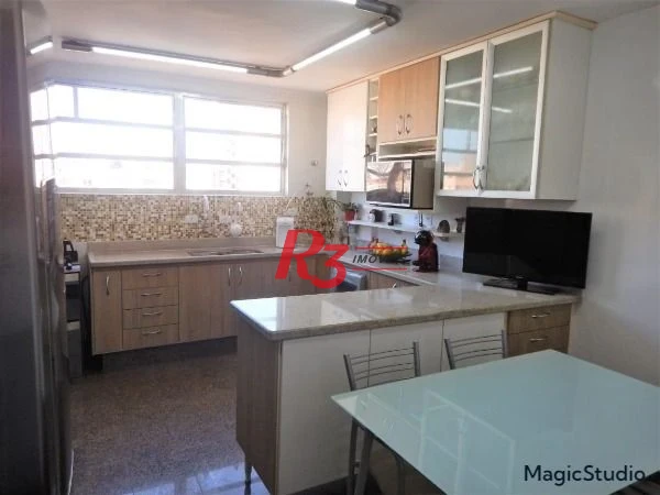 Cobertura com 3 dormitórios à venda, 258 m² por R$ 1.700.000,00 - Gonzaga - Santos/SP