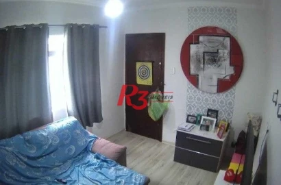Apartamento com 2 dormitórios à venda, 70 m² por R$ 365.000,00 - Embaré - Santos/SP