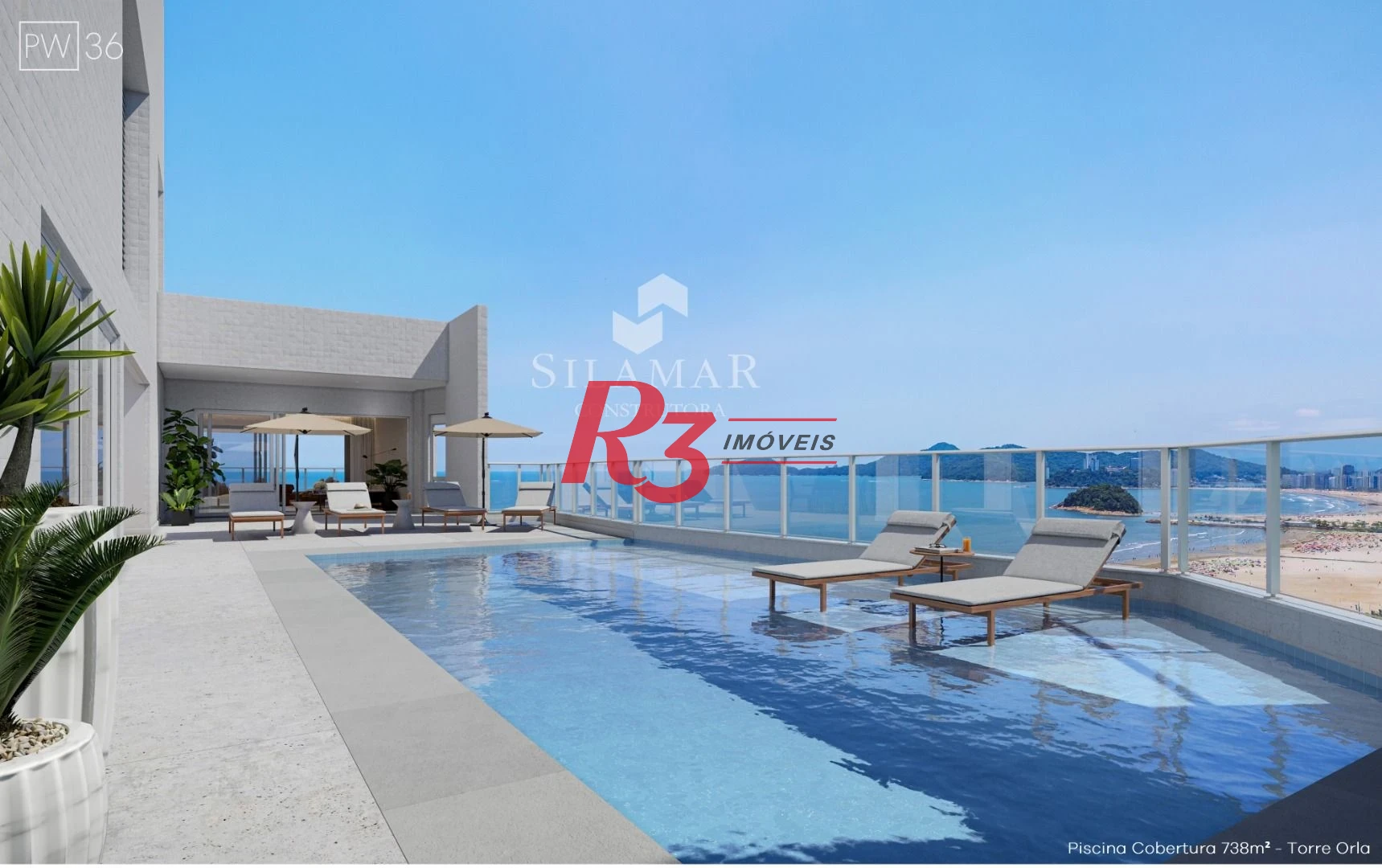 Apartamento à venda, 315 m² por R$ 5.150.000,00 - Gonzaga - Santos/SP