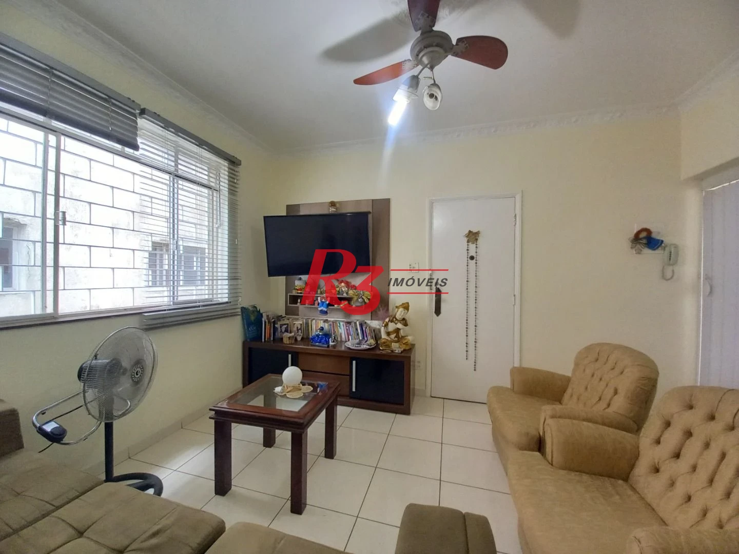 Apartamento com 2 dormitórios à venda, 60 m² por R$ 380.000,00 - Vila Matias - Santos/SP