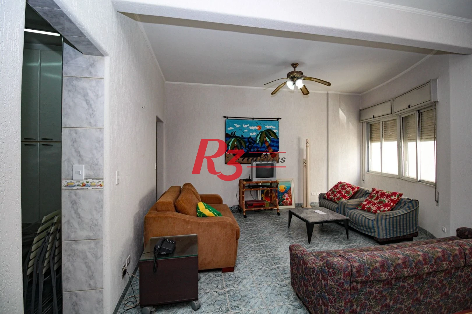 Apartamento com 3 dormitórios à venda, 160 m² por R$ 970.000,00 - Aparecida - Santos/SP
